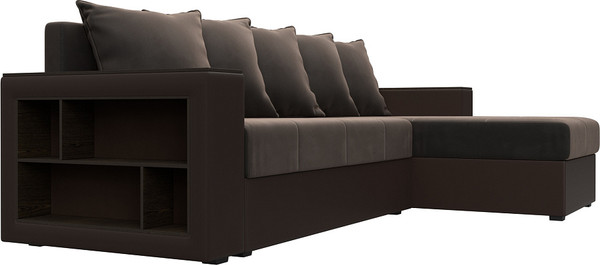 Диван угловой Лига Диванов Дубай Лайт универсальный / 114156