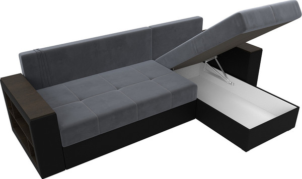 Диван угловой Лига Диванов Дубай Лайт универсальный / 114160