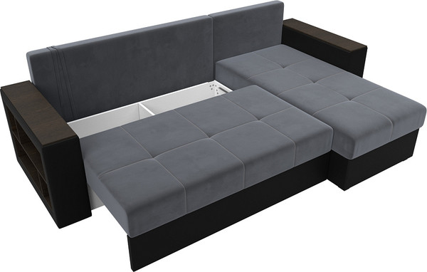 Диван угловой Лига Диванов Дубай Лайт универсальный / 114160