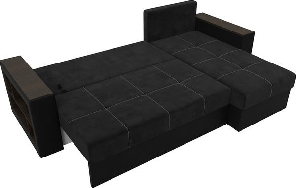 Диван угловой Лига Диванов Дубай Лайт универсальный / 114161