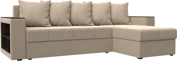 Диван угловой Лига Диванов Дубай Лайт универсальный / 114151 - фото