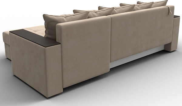 Диван угловой Лига Диванов Дубай Лайт универсальный / 114151