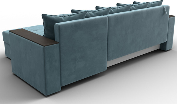 Диван угловой Лига Диванов Дубай Лайт универсальный / 114149