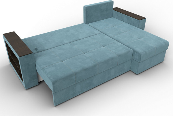 Диван угловой Лига Диванов Дубай Лайт универсальный / 114149