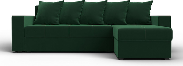 Диван угловой Лига Диванов Дубай Лайт универсальный / 114150