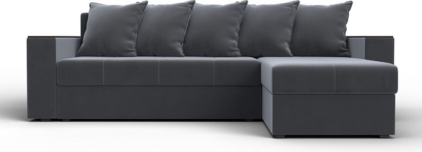 Диван угловой Лига Диванов Дубай Лайт универсальный / 114152