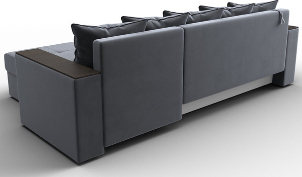 Диван угловой Лига Диванов Дубай Лайт универсальный / 114152