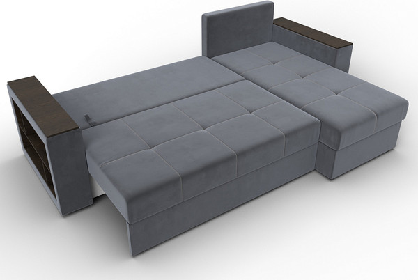 Диван угловой Лига Диванов Дубай Лайт универсальный / 114152