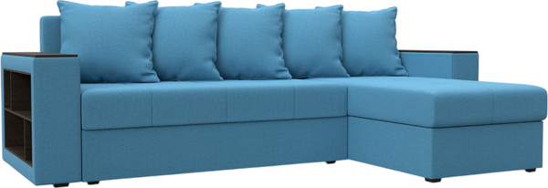 Диван угловой Лига Диванов Дубай Лайт универсальный / 121641 - фото