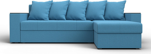 Диван угловой Лига Диванов Дубай Лайт универсальный / 121641