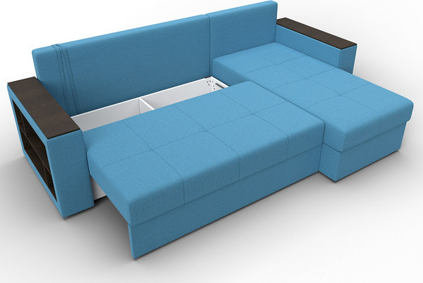 Диван угловой Лига Диванов Дубай Лайт универсальный / 121641