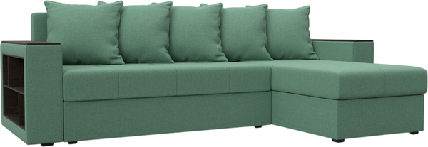 Диван угловой Лига Диванов Дубай Лайт универсальный / 121642 - фото