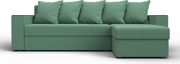 Диван угловой Лига Диванов Дубай Лайт универсальный / 121642