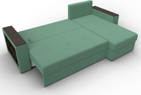 Диван угловой Лига Диванов Дубай Лайт универсальный / 121642