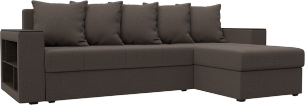 Диван угловой Лига Диванов Дубай Лайт универсальный / 121639 - фото