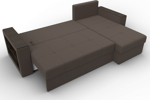 Диван угловой Лига Диванов Дубай Лайт универсальный / 121639