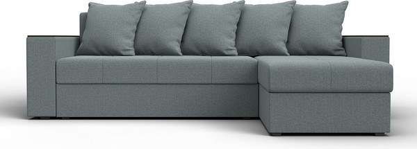 Диван угловой Лига Диванов Дубай Лайт универсальный / 121640