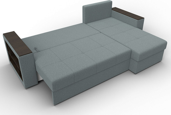 Диван угловой Лига Диванов Дубай Лайт универсальный / 121640