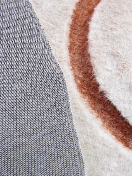 Коврик PIXEL Rabbit Carving PX4005-DAIRE-CREAM-TERRA