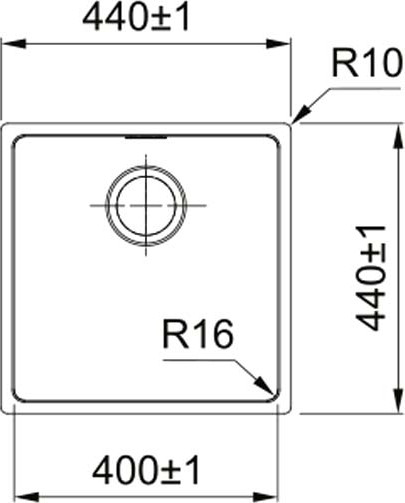 Мойка кухонная Franke FEX 210-40