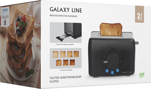 Тостер Galaxy Line GL 2910