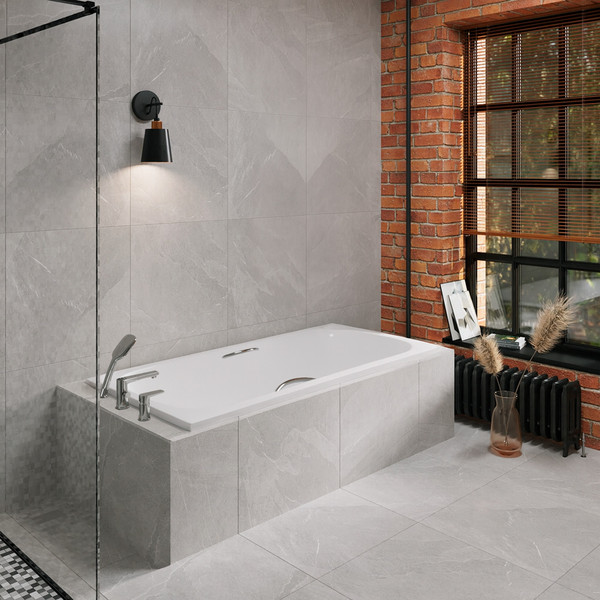 Ванна стальная Lauter Brio Star 150 / 21S1501 + сифон 21Y31001