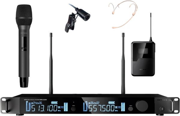 Радиосистема микрофонная Октава OWS-U2200HD01L03-B-PRO - фото