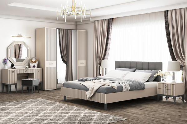 Туалетный столик Ангстрем Хилтон спальня ХТ-504.02 (Д) исп.2