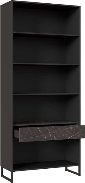 Шкаф с витриной Ангстрем Милагро гостиная МИ-205.04