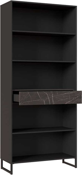 Шкаф с витриной Ангстрем Милагро гостиная МИ-205.04