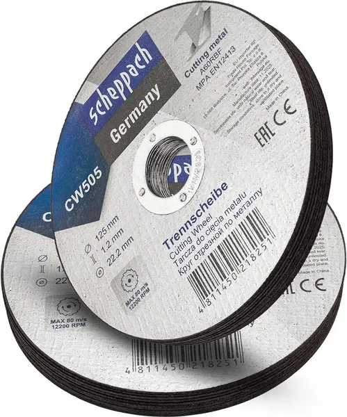 Набор отрезных дисков Scheppach Sch-CW505 - фото