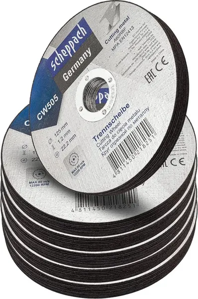 Набор отрезных дисков Scheppach Sch-CW505