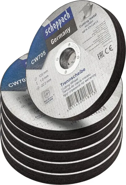 Набор отрезных дисков Scheppach Sch-CW705