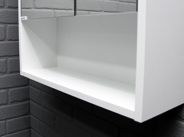 Шкаф с зеркалом для ванной Айсберг Ева 50 DA5920HZ