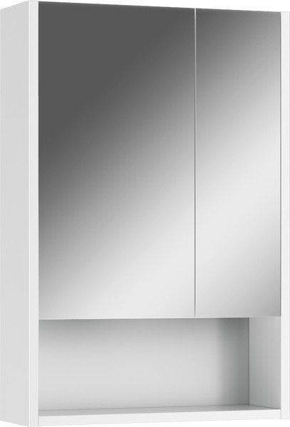Шкаф с зеркалом для ванной Айсберг Ева 50 DA5920HZ