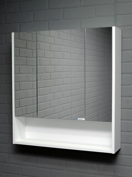 Шкаф с зеркалом для ванной Айсберг Ева 70 DA5922HZ - фото