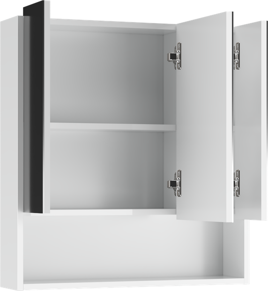 Шкаф с зеркалом для ванной Айсберг Ева 70 DA5922HZ