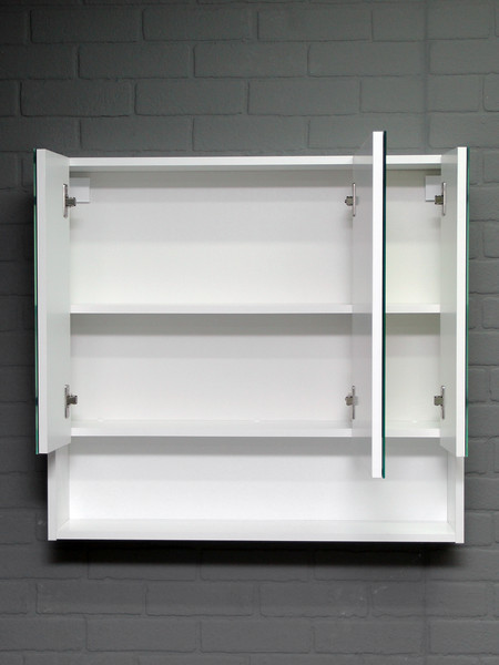 Шкаф с зеркалом для ванной Айсберг Ева 80 DA5923HZ