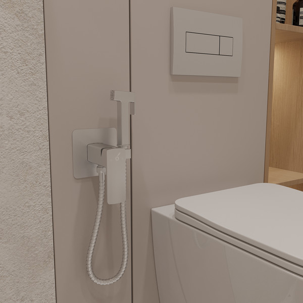 Гигиенический душ со смесителем Oliveeka OL-829003-CR (хром)