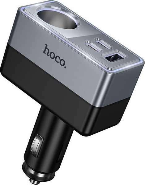 Адаптер питания автомобильный Hoco Z65A Smart