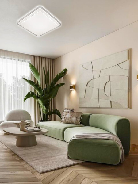 Потолочный светильник Aitin-Pro HY61040 2x60Вт 500x500 серый