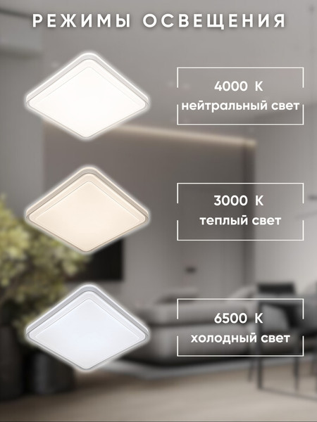 Потолочный светильник Aitin-Pro HY61040 2x60Вт 500x500 серый