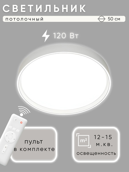 Потолочный светильник Aitin-Pro HY61471 2x60Вт D500 - фото