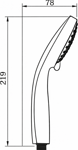 Лейка ручного душа Potato P050