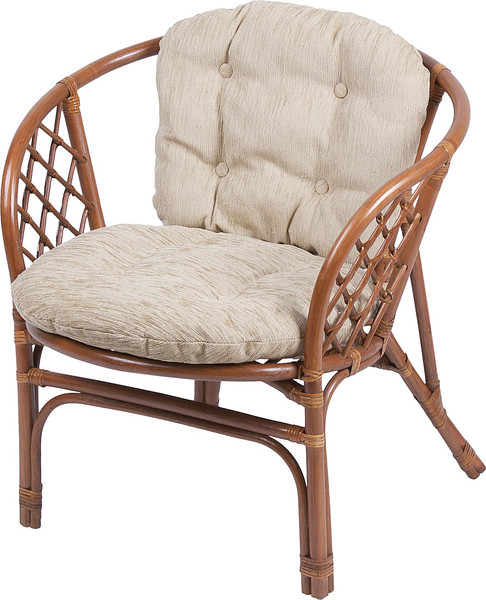 Кресло садовое Мебель Солнца 01/17В (миндаль/бежевый) - фото