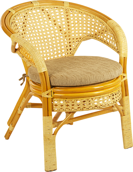 Кресло садовое Мебель Солнца Пеланги 02/15В (мед/бежевый) - фото