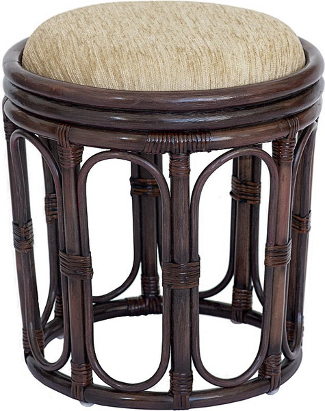 Табурет садовый Мебель Солнца 12/18 (темно-коричневый) - фото