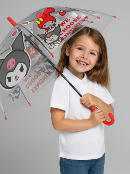 Зонт-трость ILikeGift Куроми и Май Мелоди / 311151 - фото