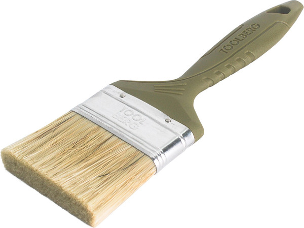 Кисть малярная Toolberg Плоская Микс стандарт 50мм пластиковая рукоятка