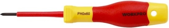 Отвертка Workpro VDE PH0x60мм / WP341007
